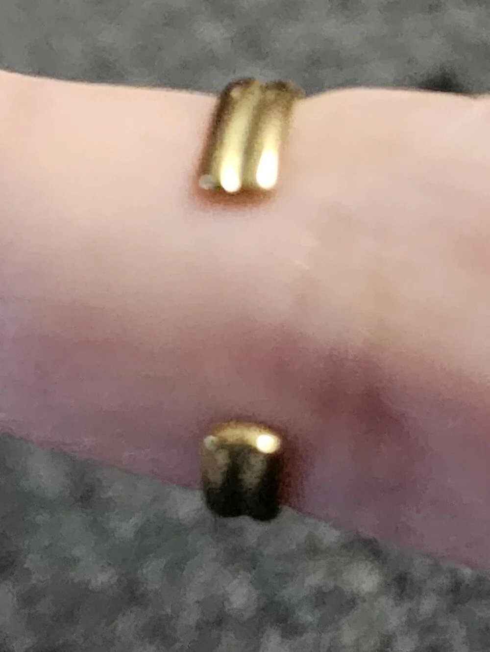 Goldtone Flower Crystal Accent Toe Ring